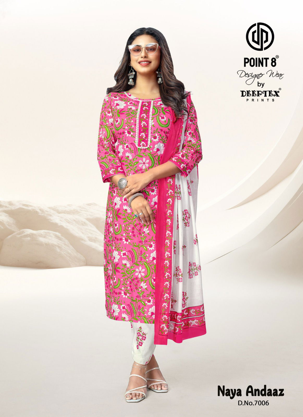 Naya Andaz Vol 7 By Deeptex Cotton Printed Kurti With Bottom Exporters in India
